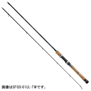 パームス Shore Gun SFGS-69UL-TW ルアーロッド ケース付き