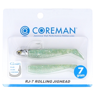 RJ7 沖堤イワシ マイワシ シャローベイト シラウオ 楽天市場】COREMAN コアマン ワーム RJ-7 ローリングジグヘッド