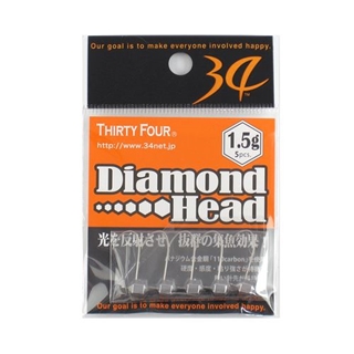 34 ダイヤモンドヘッド　1.5g【ゆうパケット】