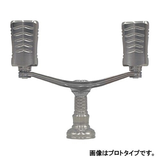 34 ゼログラ ダブルハンドル ダイワ用 チタンシルバー - 釣具の