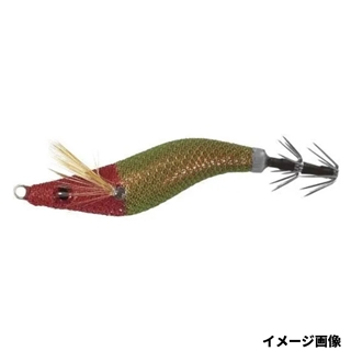 グリーンボディ レッドヘッド 赤下地
