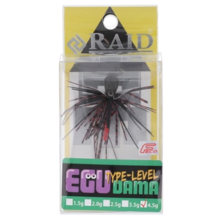 まえだ　1106045 レイドジャパン EGU DAMA Type-LEVEL 4.5g 011.ブラックブラウン