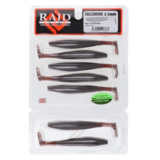 フルスイング　3.5インチ　未使用未開封　　　　4点セット　レイドジャパン RAID JAPAN レイドジャパン フルスイング 3.5inch : バック
