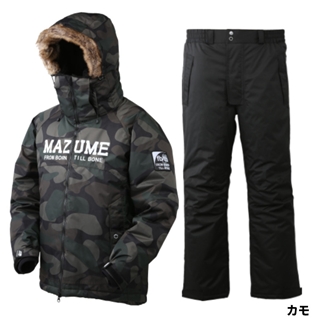 マズメ マズメ コンタクトオールウェザースーツ 3L ブラック MZFW-635