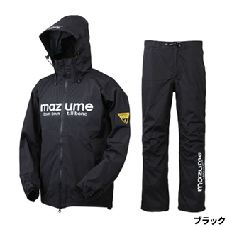 マズメ マズメ コンタクトレインスーツ II S ブラック MZRS-688