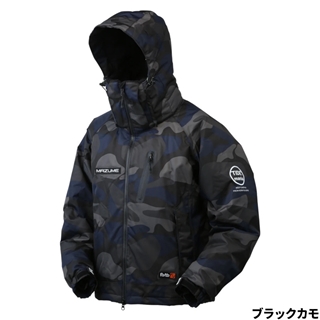 マズメ マズメ タイドマニア オールウェザージャケット M ブラックカモ