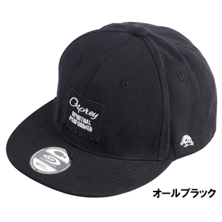 OSP O.S.P フラットキャップ フリー オールブラック - 釣具の OSP O.S.P フラットキャップ フリー オールブラック - 釣具の