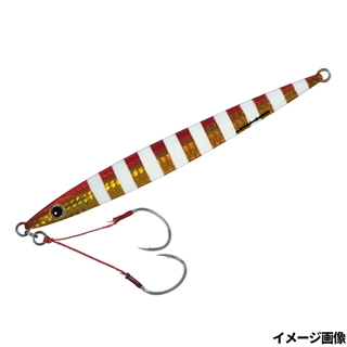 メジャークラフト クロスライドジグ ヘビーメタル 80g #8 ゼブラレッドゴールド XRJ-80