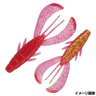 メジャークラフト ロックライバー ラッキークロー 3.2インチ #5 アカキン【ゆうパケット】