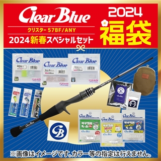 クリアブルー 57BF/ANY 美品 クリアブルー アジングロッド クリスター 57BF/ANY : 釣具の