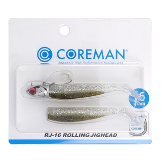 コアマン RJ-16 ROLLING JIGHEAD #003 シルバーヘッド/沖堤