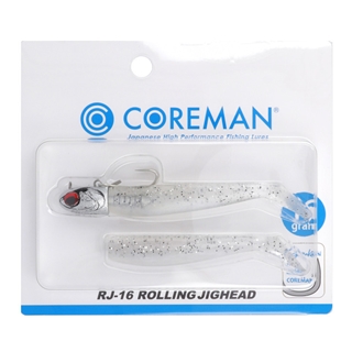 コアマン RJ-16 ROLLING JIGHEAD #003 シルバーヘッド/沖堤