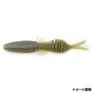 レイドジャパン パワースライス 3.9インチ 072.ステルスフィッシュ【ゆうパケット】