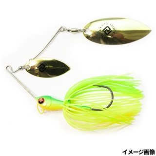 レイドジャパン レベルスピン セミコン 3/8oz DW 15.ライムチャート【ゆうパケット】