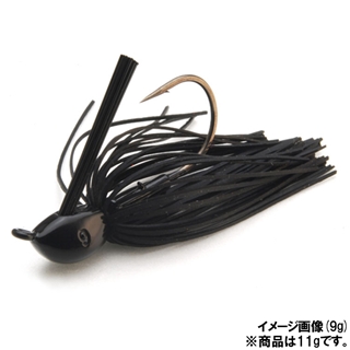 レイドジャパン MASTERJIG 11g ブラック【ゆうパケット】