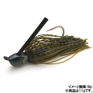 レイドジャパン MASTERJIG 11g ダークシナモンブルーフレーク【ゆうパケット】