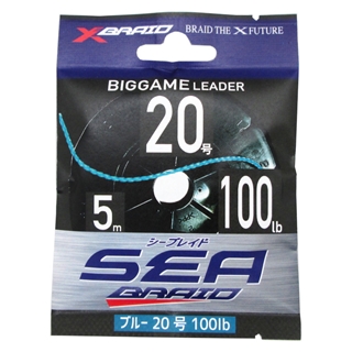 YGK エックスブレイド シーブレイド 5m 20号/100lb ブルー【ゆう