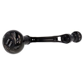 リブレ ライトアーム65 B37ノブ シマノS2用 オールブラック LA65-KB37S2 メガテック