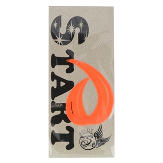 #10 蛍光オレンジ