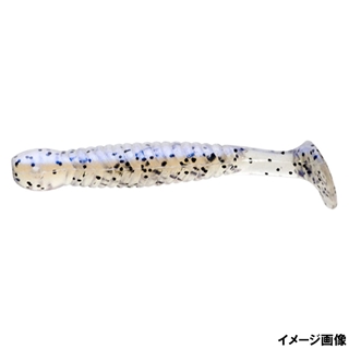 エコギア グラスミノー SS 28mm 生シラス ブラックフレーク【ゆう