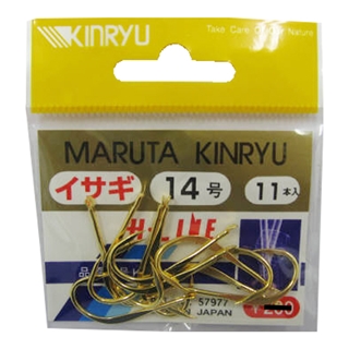 金龍鈎 イサキ（イサギ） 14号 金【ゆうパケット】 - 釣具の