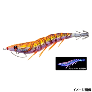 デュエル　エギ　夜光マーブルオレンジ DUEL デュエル EQ（Egiオリジナル） 3.0号 3.LMOG 夜光マーブル