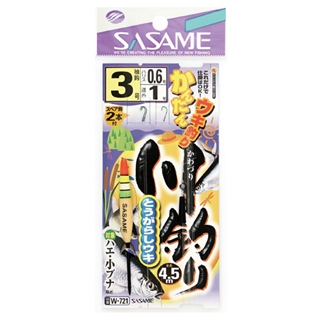 蕗さま　専用品　３点 ささめ針 川釣りとうがらしウキ W-721 針3号-ハリス0．4