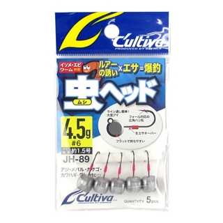 オーナー 虫ヘッド JH-89 4．5g ＃6【ゆうパケット】 - 釣具の