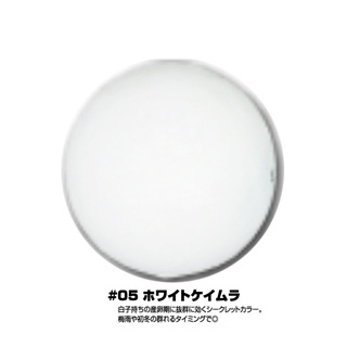 オーナー カットウシンカー丸錘 20号 #05 ホワイトケイムラ 82522