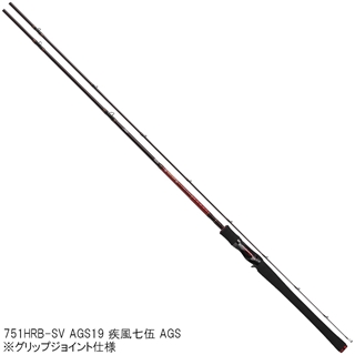 ダイワ ハートランド AGS (ベイトキャスティングモデル) 751HRB-SV AGS19 疾風七伍 AGS【大型商品】