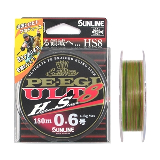 サンライン ソルティメイト PE エギ ULT HS8 180m 0.6号 ホワイト サンライン ソルティメイト PE エギ ULT HS8 180m 0.6号 ホワイト