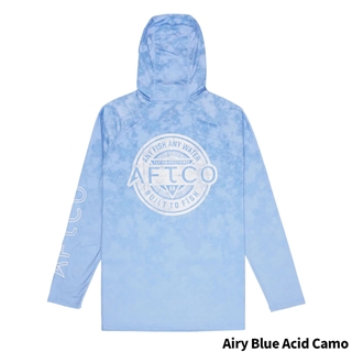 アフコAFTCO SDGパーカー　ドライフーディ　釣り　uvウェア AFTCO Fishing Shirts Upf 50+ Hoodie Men's Long Sleeve Hooded