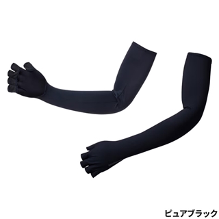 シマノ サンプロテクション ロング グローブ 5 M ブルー
