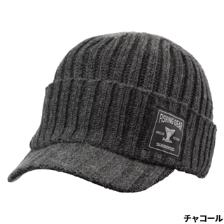 シマノ でっかく ファイアブラッドニット帽子