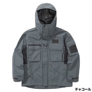 【数量限定特価！50%オフ】 シマノ ESレインジャケット 03 XL チャコール RA-023Y