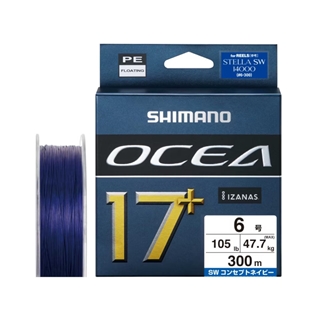 シマノ オシア 17+ PE 300m 6号 SWネイビー LD-A71Y - 釣具のポイント
