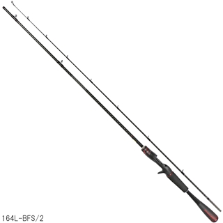 SHIMANO - SHIMANO シマノ ゾディアス 164-BFS/2 ベイトフィネス 2ピース シマノ ゾディアス 2ピースシリーズ 164L-BFS/2 バスロッド