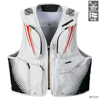 シマノ 2WAYショートベスト VE-022T M ブラック - 釣具の