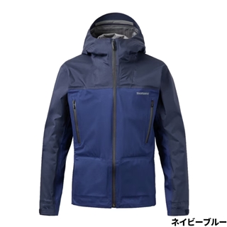 シマノ アングラーズシェル ジャケット 01 XL ネイビーブルー RA