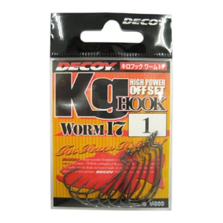 カツイチ/デコイ キロフックワーム１７（ｋｇ ＨＯＯＫ ＷＯＲＭ１７） １【ゆうパケット】