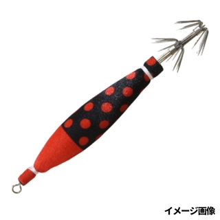 夜光　赤クロ水玉
