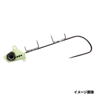 ハヤブサ 瞬貫 ライト船太刀魚テンヤ 大鈎仕様 20号 1.夜光