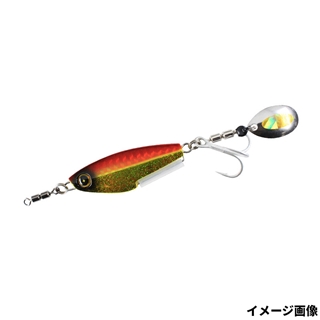 【スーパーアウトレット】 ハヤブサ カンタン巻くだけ太刀魚ジグ ジャックアイ 太刀スピン 30g 2.ケイムラアカキン FS418【ゆうパケット】