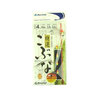 まるふじ 特選 こぶな K-033 針4号-ハリス0．6号-道糸1