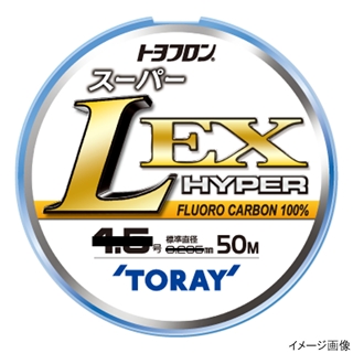 大量入荷 東レ トヨフロン スーパーL・EX ハイパー 50m 3号 ナチュラル 船用