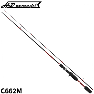 バスロッド　SPECIALIST H.B コンセプト ライトステップII バス ベイト C662M バスロッド