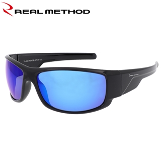 リアルメソッド ハイコントラストPC 偏光サングラス スポーツ