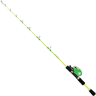 スマイルシップ 穴釣り セット 90cm ブルー テトラ竿 ベイト