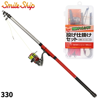 竿、リールセット 楽天市場】ロッドリールセット DAY PACKSPIN2 180cm CELESTO 1000C