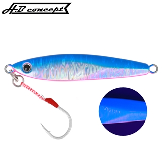 H.B コンセプト ファルケン R ランダムウォークOS 120g UVブルーピンク